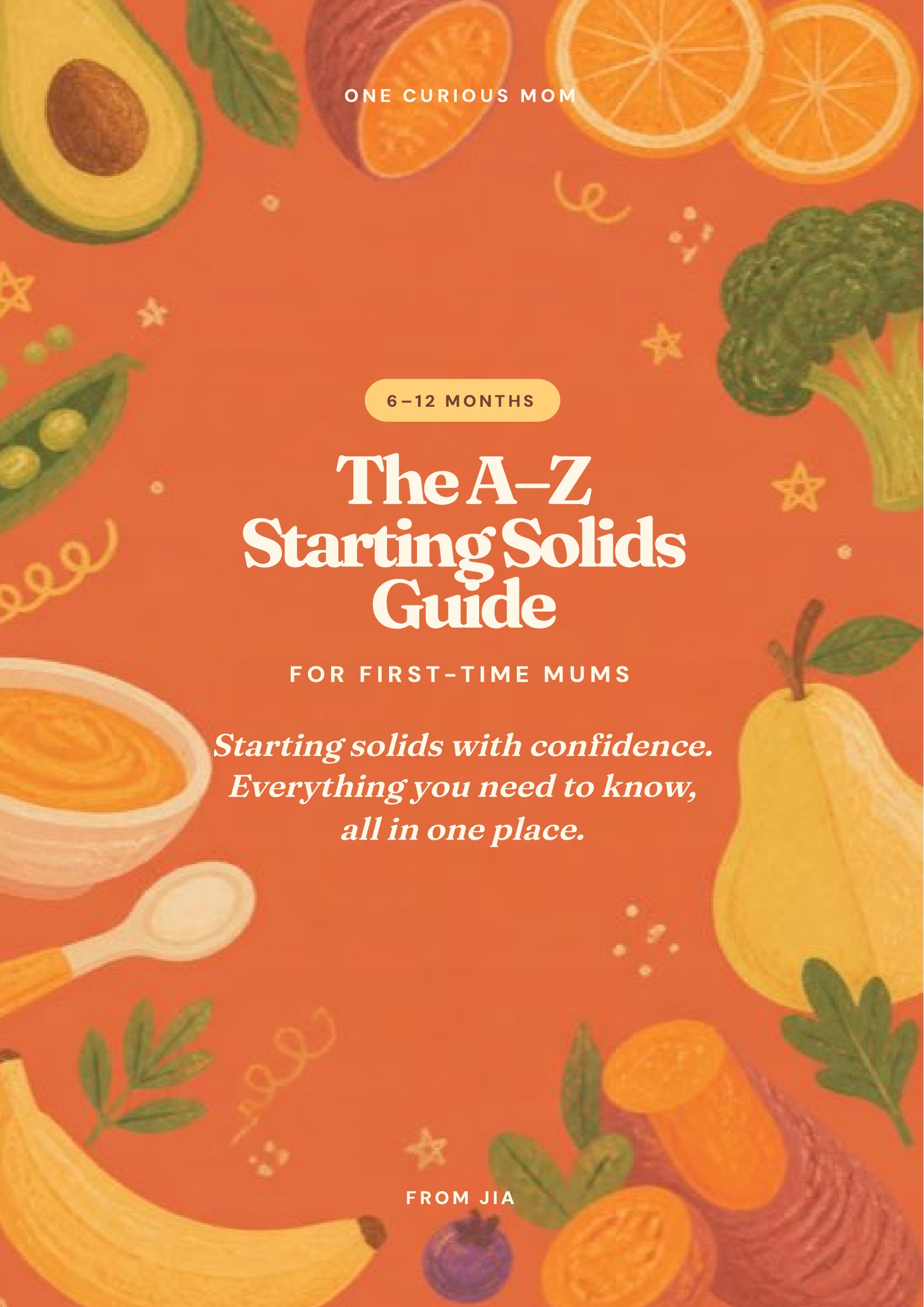 Cover of The A-Z Starting Solids Guide