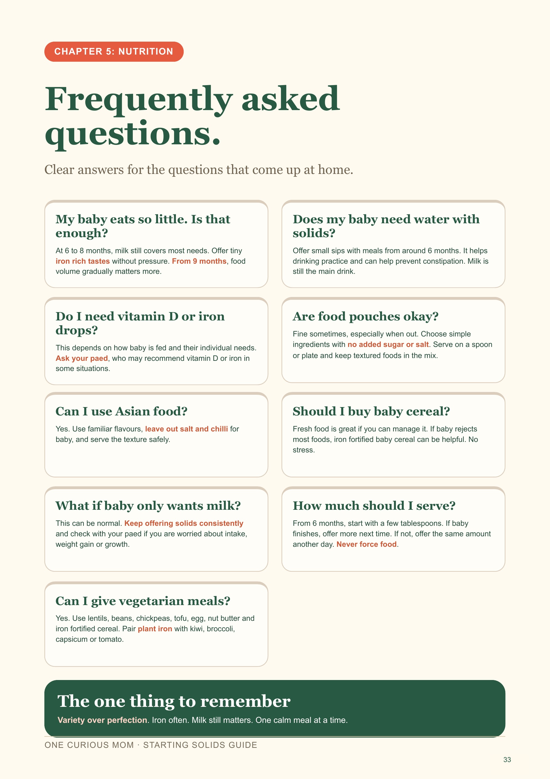 Starting Solids Guide page 34
