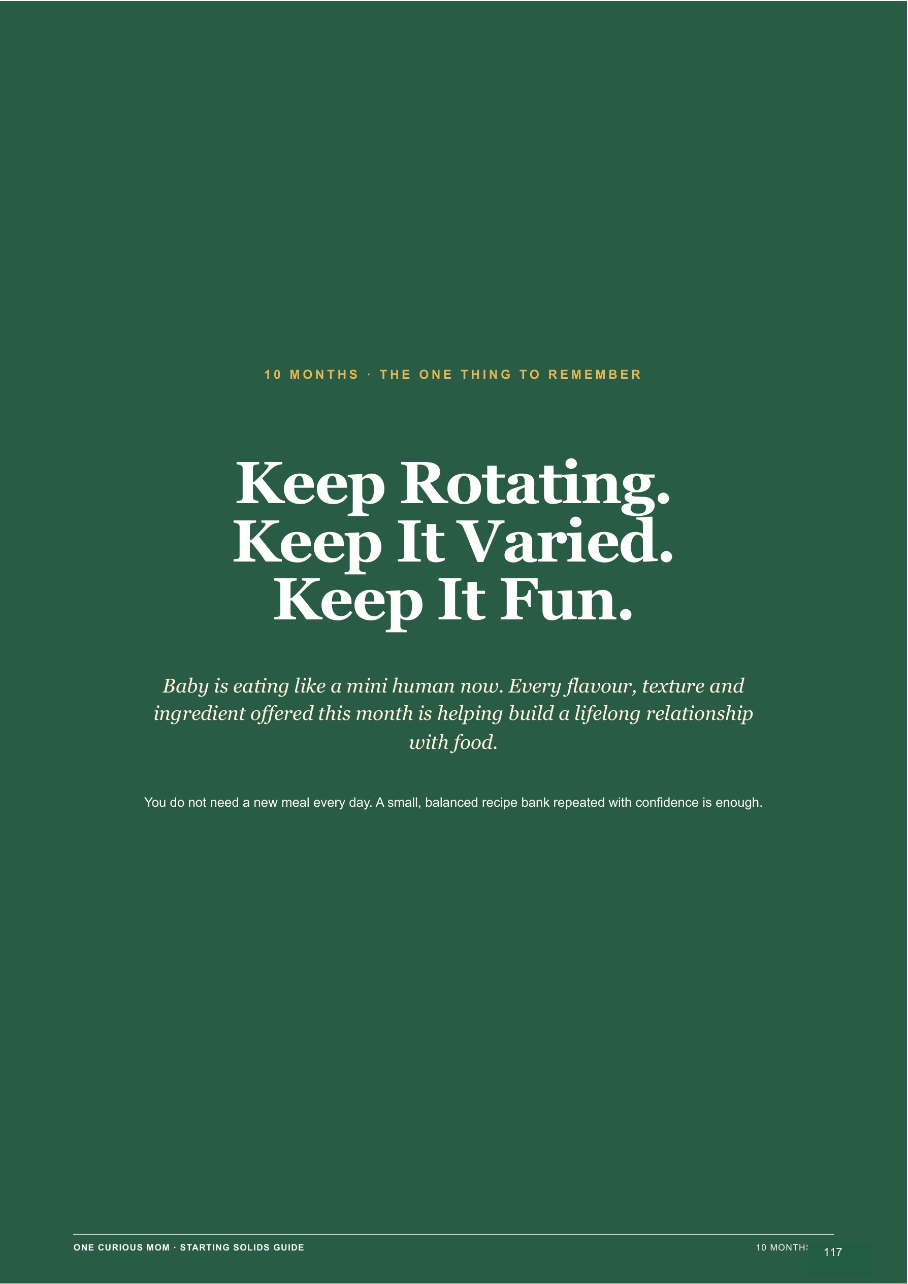Starting Solids Guide page 118