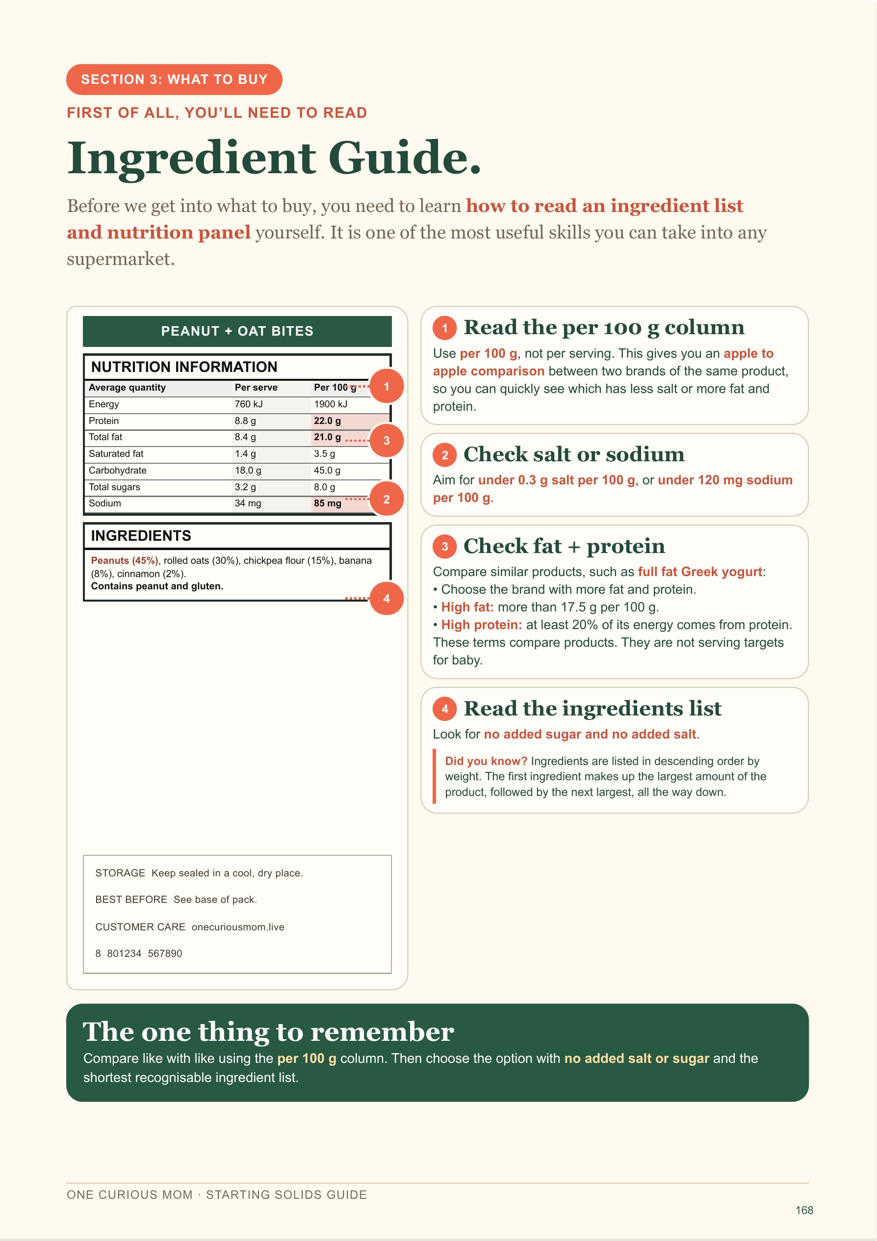 Starting Solids Guide page 169