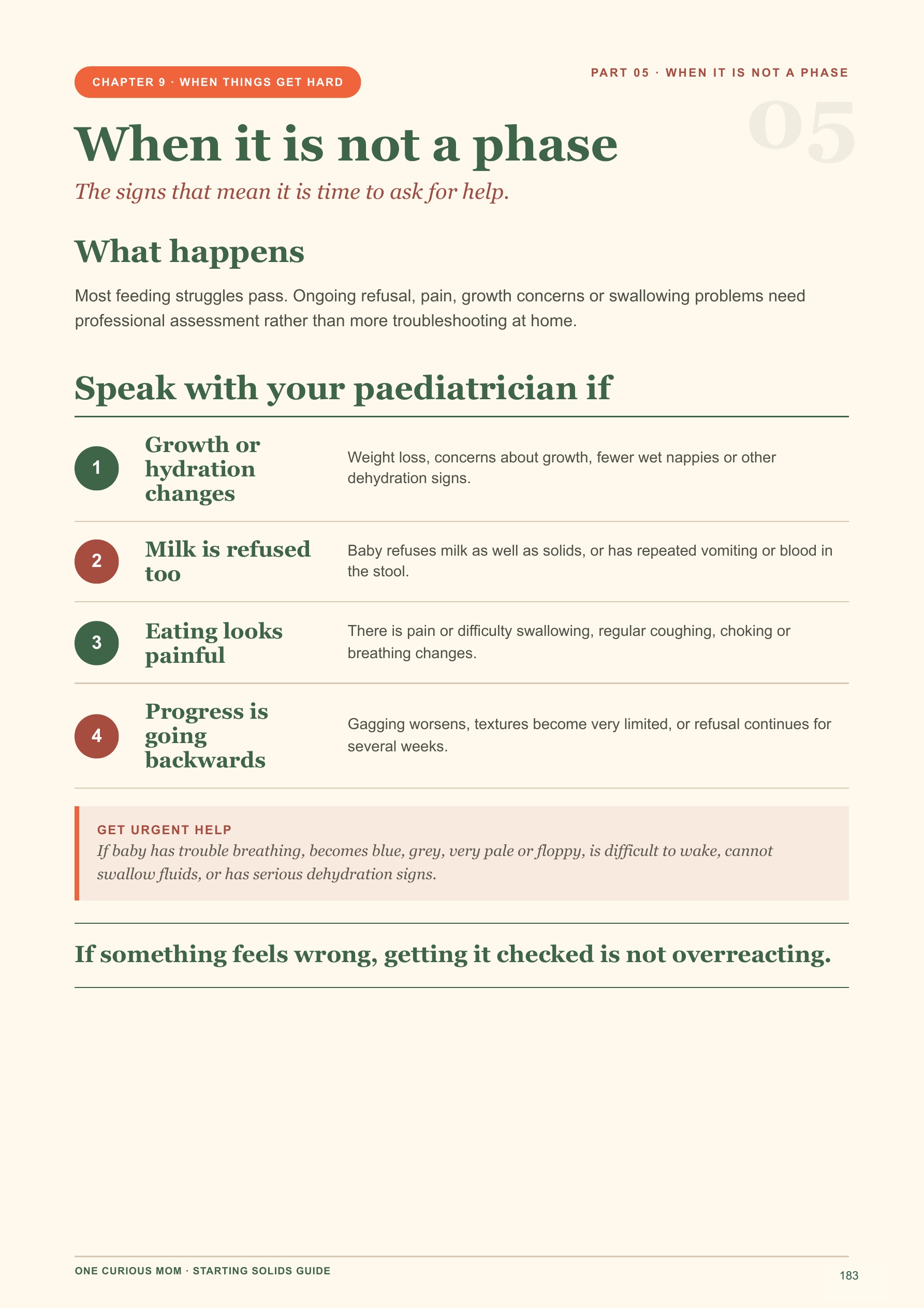 Starting Solids Guide page 184